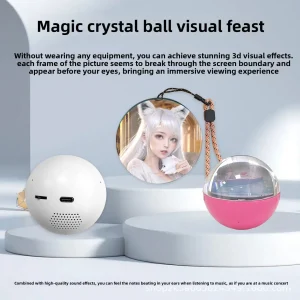 DIY Custom Photo&Video Player 3DSmart LED Crystal Ball Display Basic Version & WiFi Version Unique Home Decor Gift 2025New Model